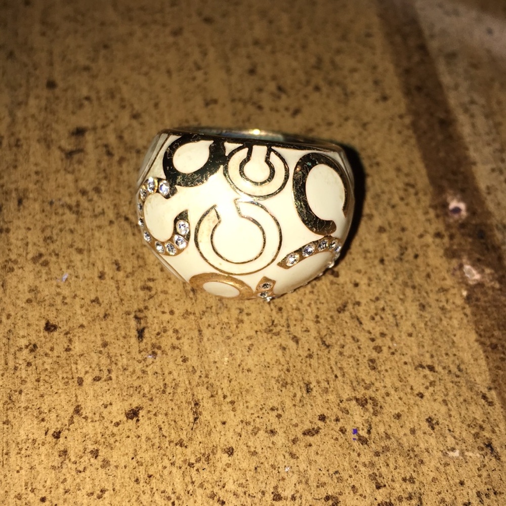 Coach C ring